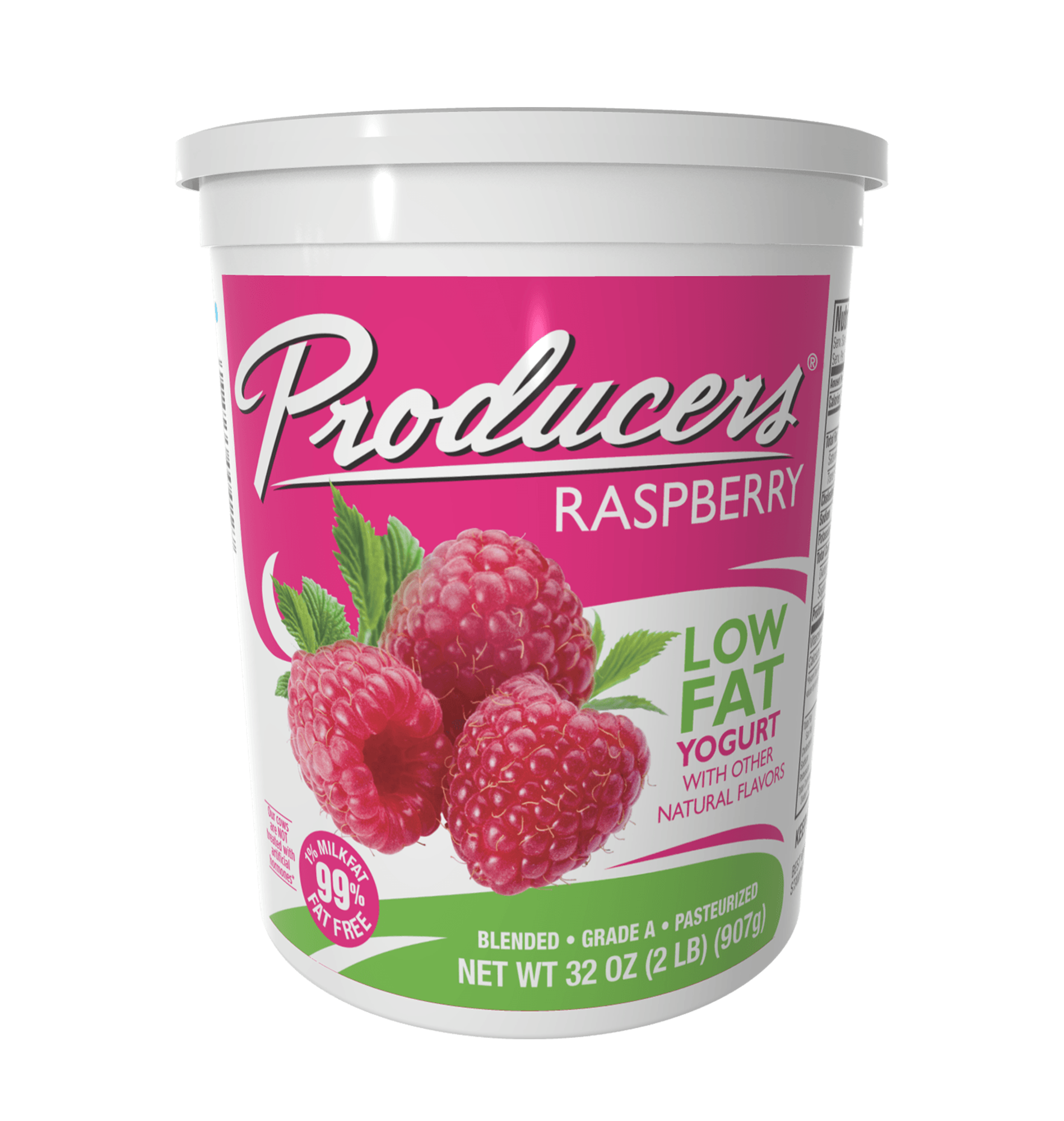 Yogurt_Raspberry Raspberry Yogurt 32 ounces